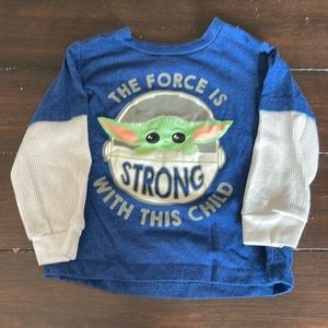 Baby Yoda Long Sleeve Tee